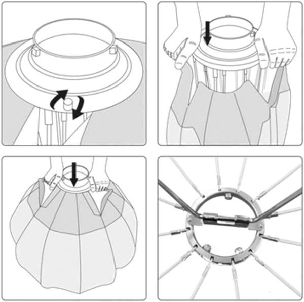 Aputure Lantern Softbox 90cm     Versatile Bowens Mount Design for Professional Lighting SoftBox & Reflectors