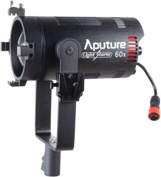 Aputure Light Storm LS 60x Bi Color LED Light 30000lux  1m  CRI 95  TLCI 95 Built in 9 Lighting FX  Support NP F970 Battery  includes Barn Doors Suppo Lighting