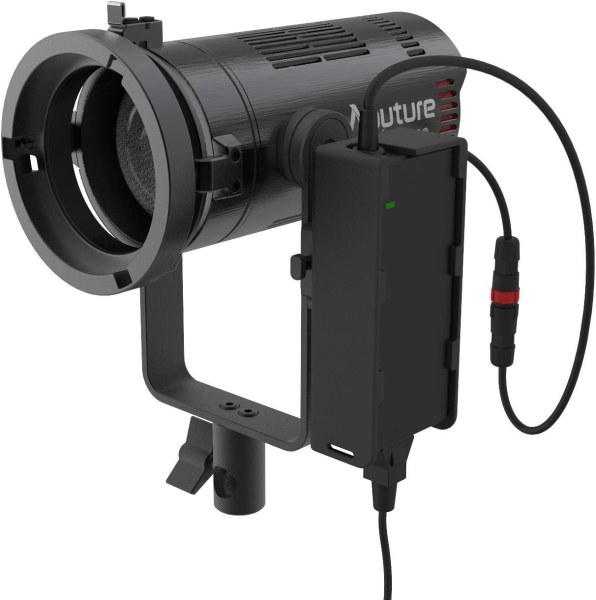 Aputure Light Storm LS 60x Bi Color LED Light 30000lux  1m  CRI 95  TLCI 95 Built in 9 Lighting FX  Support NP F970 Battery  includes Barn Doors Suppo Lighting