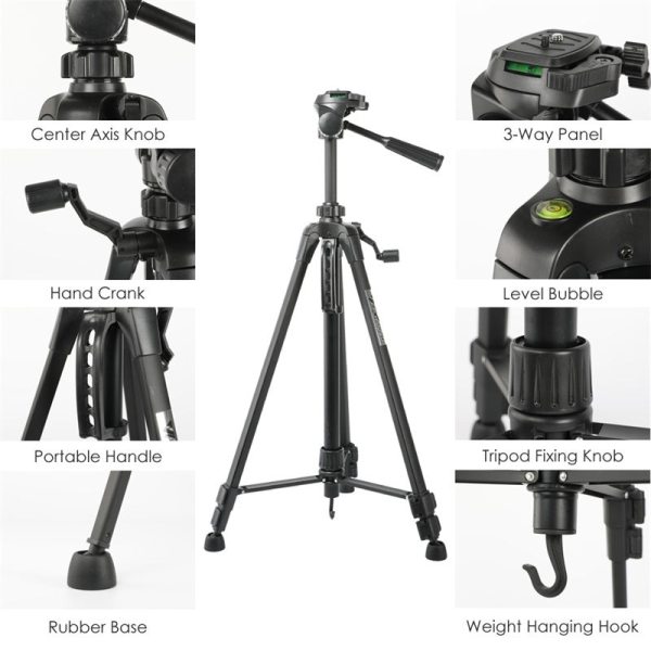 BC-3520 CAMERA TRIPOD BC PHOTOGRAPHIC PRODUCTS Tripods