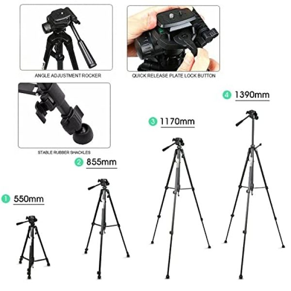 BC-3520 CAMERA TRIPOD BC PHOTOGRAPHIC PRODUCTS Tripods