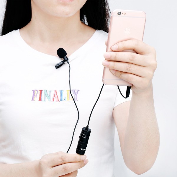 BOYA BY MM1  Omnidirectional Lavalier Microphone Professional Audio Recording Microphone Professional Audio