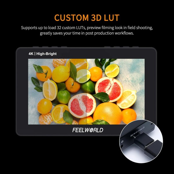 Feelworld F5 Pro 5 5 4K Hdmi Ips Touchscreen Monitor Pro Videos