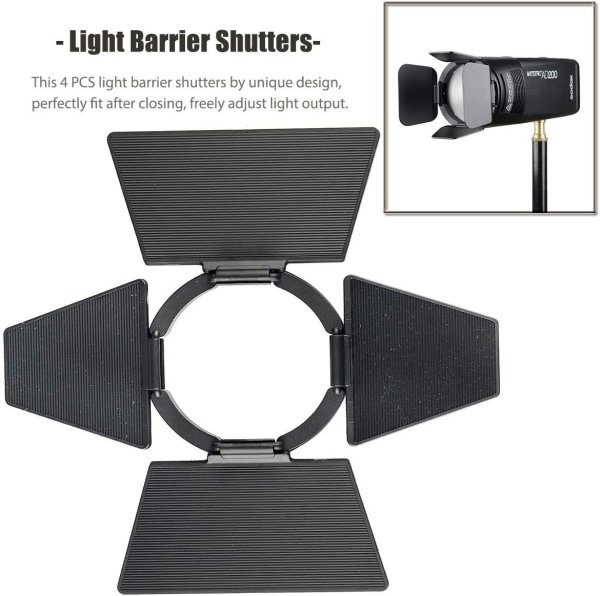 Godox AK R1 Camera Flash Accessories Kit  Perfect for V1  H200R  AD200   AD200Pro Flashes Trigger & Remote