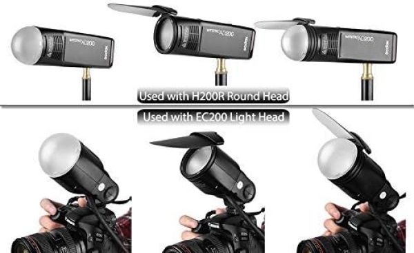 Godox AK R1 Camera Flash Accessories Kit  Perfect for V1  H200R  AD200   AD200Pro Flashes Trigger & Remote