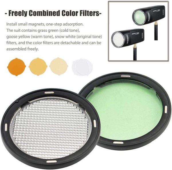 Godox AK R1 Camera Flash Accessories Kit  Perfect for V1  H200R  AD200   AD200Pro Flashes Trigger & Remote