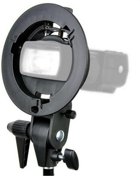 Godox S Type Bracket Bowens Mount Kit with 60x60cm Softbox for Speedlite and Studio Photography Others