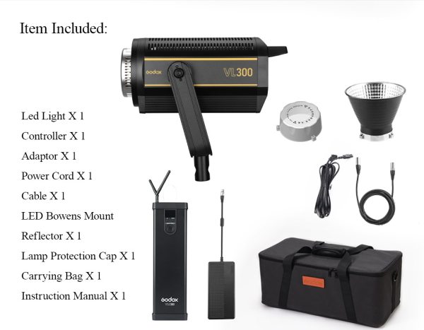 Godox Vl300 Led Video Light Pro Videos