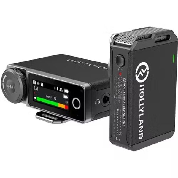 Hollyland LARK MAX Solo     Premium Wireless Microphone System for Crystal Clear Audio Professional Audios