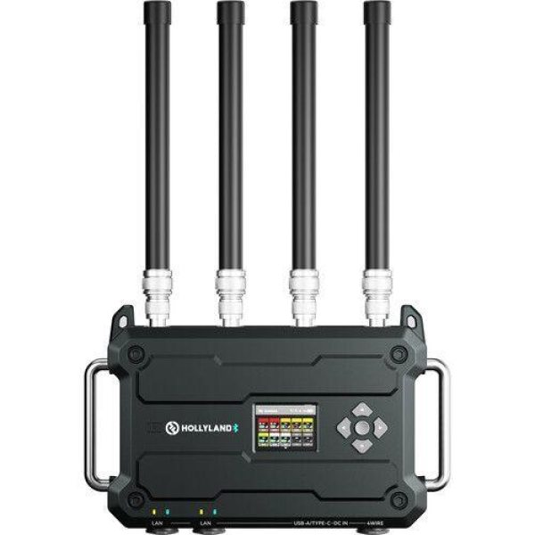 Hollyland Solidcom C1 Pro Roaming Hub 20S     Full Duplex Wireless Intercom with 20 Single Ear Headsets Professional Audio