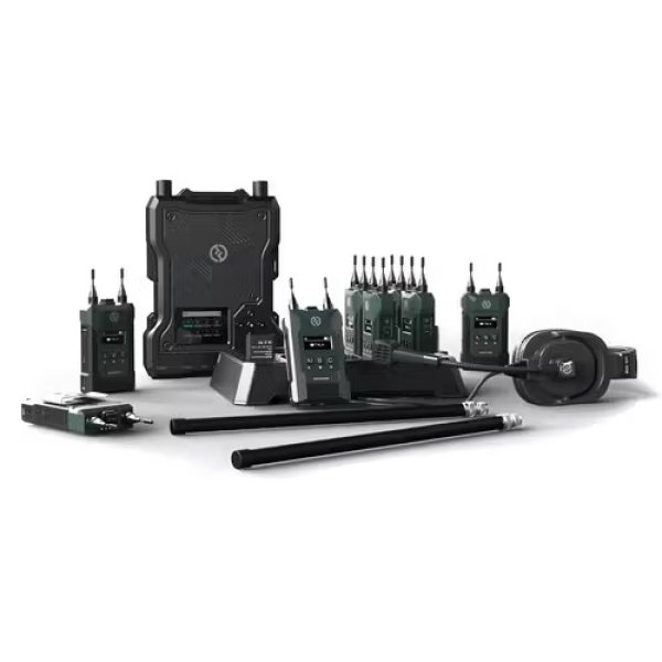 Hollyland Solidcom M1     Full Duplex Wireless Intercom System  8 Beltpacks  for Seamless Communication Professional Audio