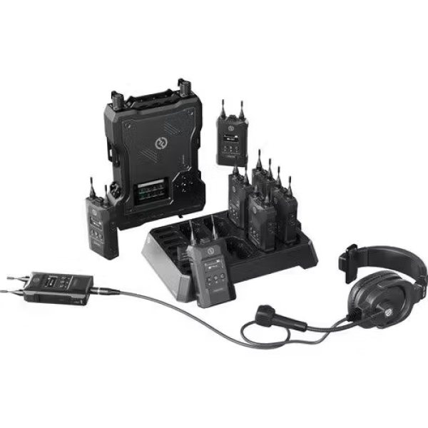 Hollyland Solidcom M1     Full Duplex Wireless Intercom System  8 Beltpacks  for Seamless Communication Professional Audio
