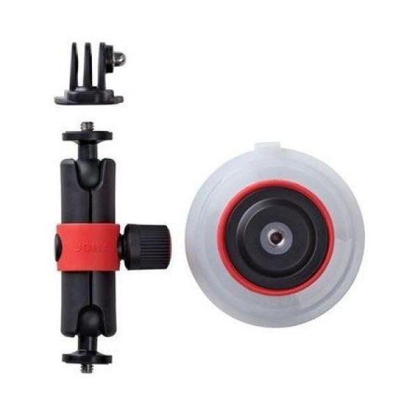 JB01330 BWW Joby Suction Cup and Locking Arm     Secure Camera Mount for Adventurers Tripods