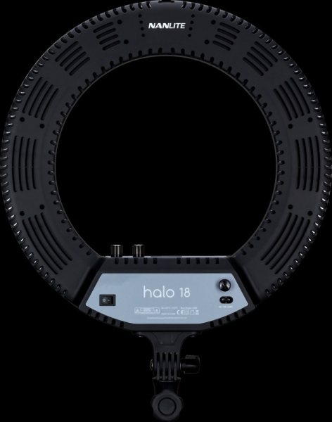 Nanlite Halo 18  Adjustable LED Ring Light   Studio Quality Lighting for Creators Lighting