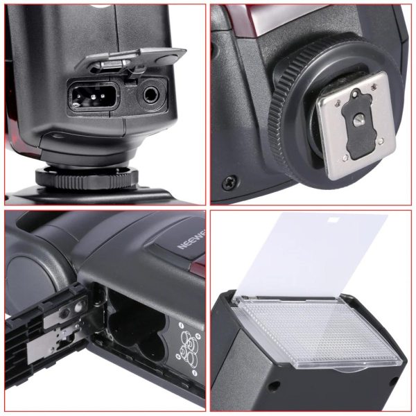 Neewer TT560 Flash Speedlite – Compatible with Canon, Sony, Nikon, Panasonic, Olympus, Pentax & Other DSLR Cameras, Digital Camera Speedlight with Sta Flashes Trigger & Remote