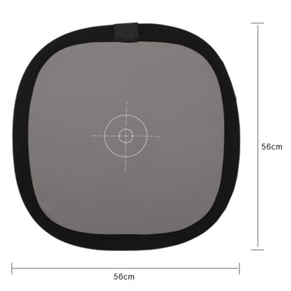 Nicefoto 2 in 1 Grey Card Focusing Panel 56cm 614017 SoftBox & Reflectors