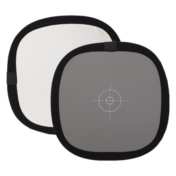 Nicefoto 2 in 1 Grey Card Focusing Panel 56cm 614017 SoftBox & Reflectors