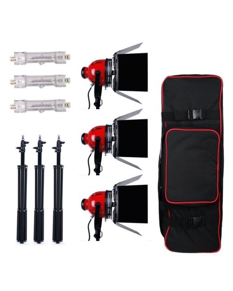 NICEFOTO 800W Red Head Light SPOTLIGHT with DIMMER for Studio Photography RDG 800 Lighting