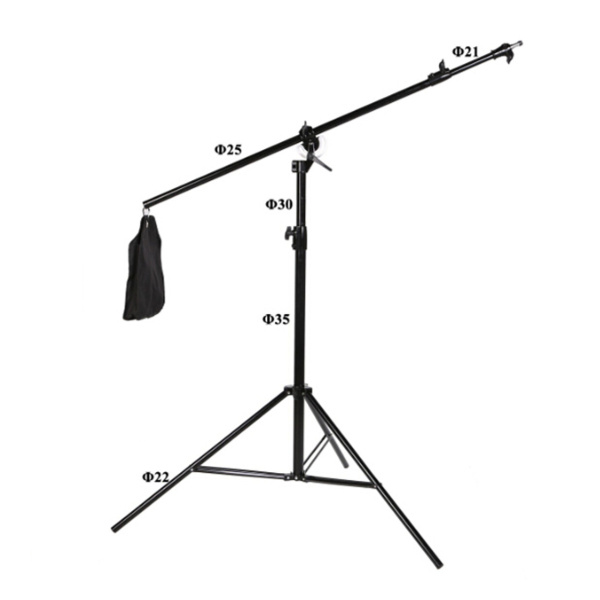 Nicefoto Boom Stand LS 16 2-in-1 4m Max Load 5kg Light Stands