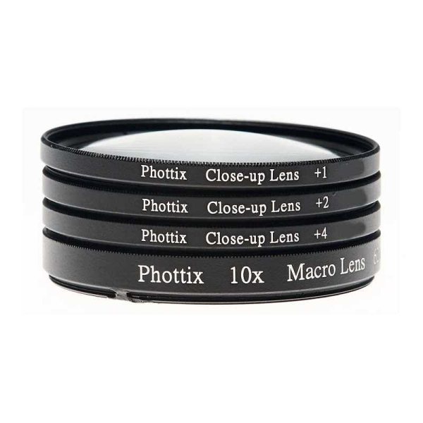 Phottix  1   2   4   10x Macro Close Up Lens Set  52mm      Enhance Your Macro Photography Lens Close Up & Filters