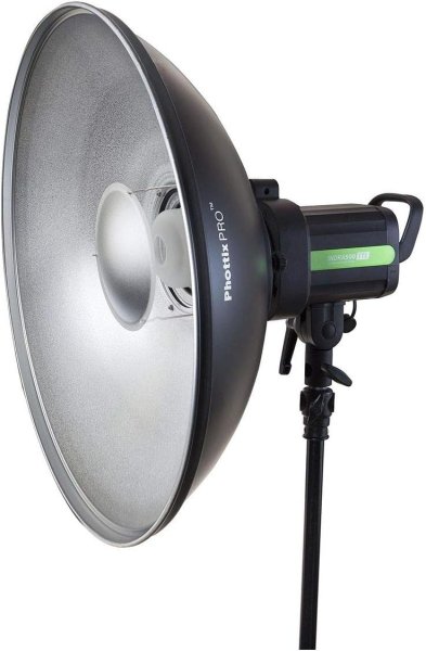 Phottix Beauty Dish MK II  51cm/20inches  Silver Interior with Bowens Speed Ring SoftBox & Reflectors