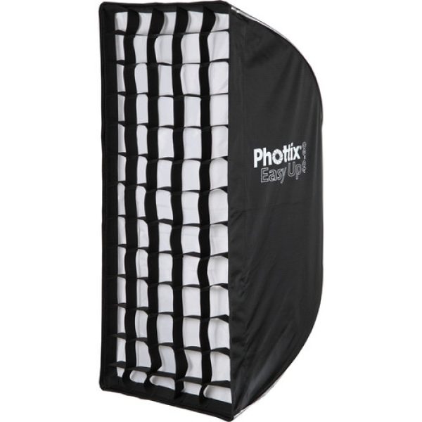 Phottix Easy Up HD Umbrella Softbox with Grid 40x90cm  16 x35       Quick Setup Soft Lighting SoftBox & Reflectors