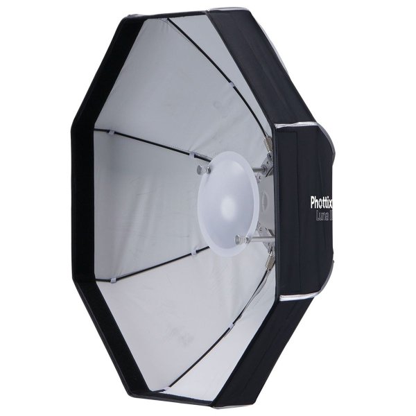 Phottix Luna II 60 Folding Beauty Dish  60cm 24       White Interior for Soft  Even Light SoftBox & Reflectors