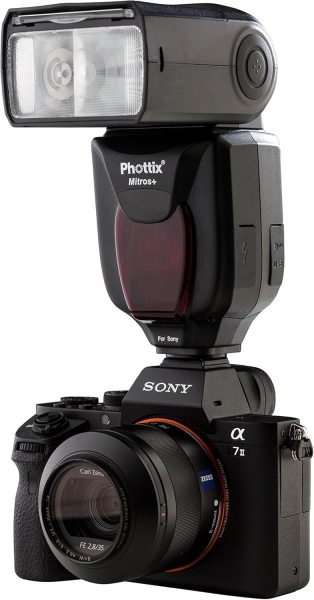 Phottix Mitros  TTL Transceiver Flash for Sony   Wireless Flash with Odin Trigger Flashes Trigger & Remote