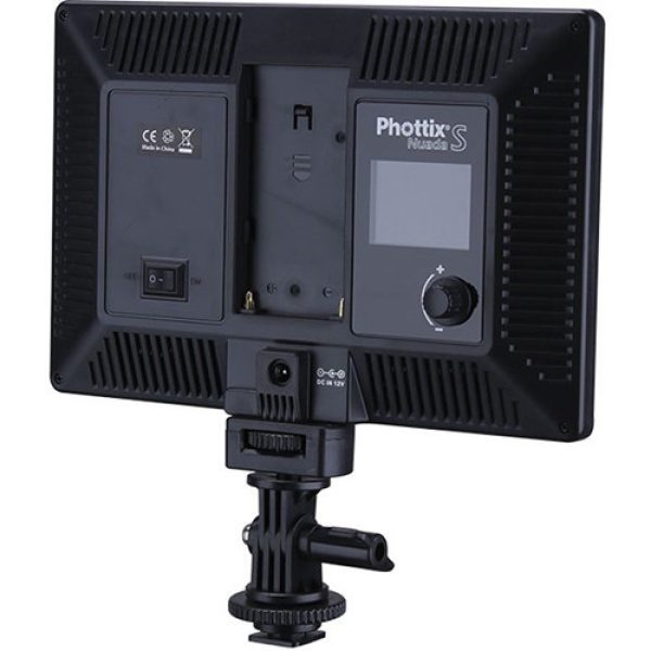 Phottix Nuada S VLED Video Light   Soft LED Panel with Battery   Charger Lighting