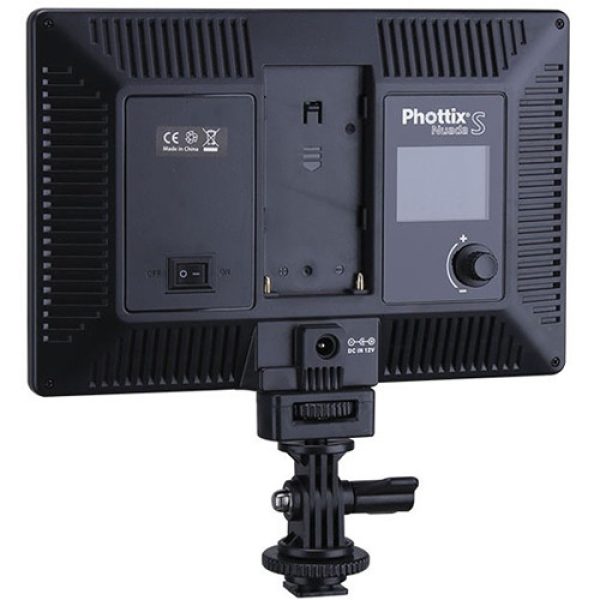 Phottix Nuada S VLED Video Light   Soft LED Panel with Battery   Charger Lighting