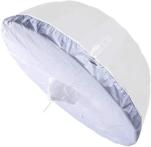 Phottix PH85376 Premio Diffuser for 120cm 47  Reflective Umbrella     Silver for Crisp  Soft Lighting SoftBox & Reflectors