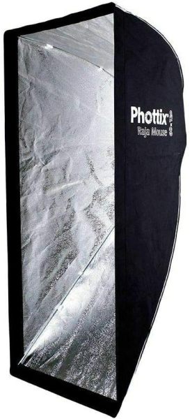 Phottix Raja Mouse Quick Folding Softbox 60x120cm  24 x47       Ultimate Soft Light Control SoftBox & Reflectors