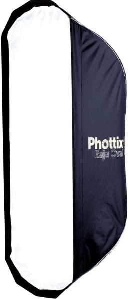 Phottix Raja Oval Quick Folding Softbox 50x120cm  20 x47       Perfect for Soft   Even Lighting SoftBox & Reflectors