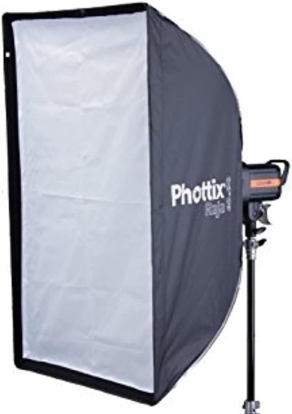 Phottix Raja Quick Folding Softbox 60x90cm 24x35inches Easy Setup Soft Even Lighting SoftBox & Reflectors