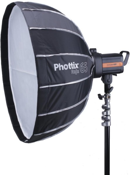 Phottix Raja Quick Folding Softbox 65cm  26       Fast Setup   Soft  Even Lighting SoftBox & Reflectors