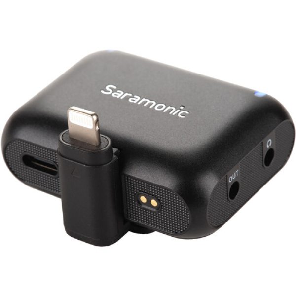 Saramonic Blink 500 B2 2 Person Wireless Clip On Microphone System for Cameras and Mobile Devices  2 4 GHz  Professional Audios