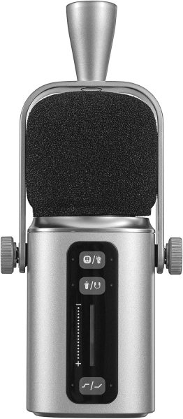 Saramonic SR-BV3 Dynamic Broadcast & Podcast Microphone â€“ XLR/USB, Touch Control, Headphone Out, Low Cut & Windscreen Professional Audios