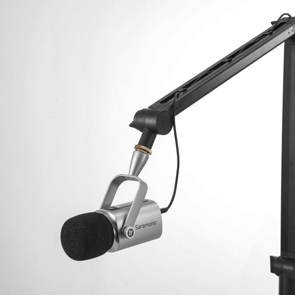Saramonic SR-BV3 Dynamic Broadcast & Podcast Microphone â€“ XLR/USB, Touch Control, Headphone Out, Low Cut & Windscreen Professional Audios