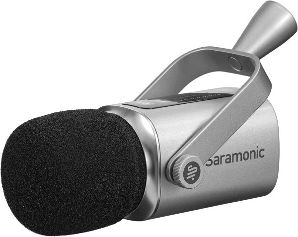 Saramonic SR-BV3 Dynamic Broadcast & Podcast Microphone â€“ XLR/USB, Touch Control, Headphone Out, Low Cut & Windscreen Professional Audios