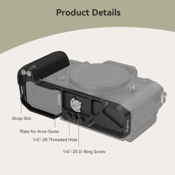 SmallRig L Shape Grip for Nikon Zf 4262     Ergonomic Camera Grip Others