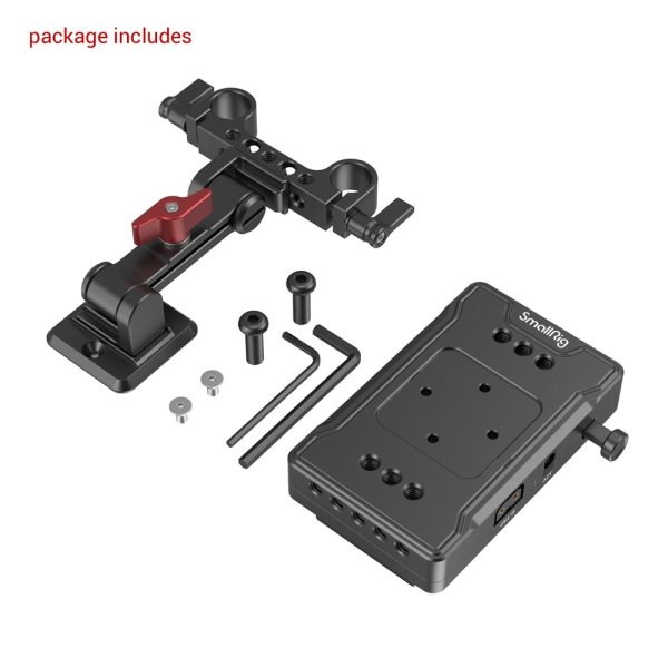 SmallRig V Mount Battery Adapter Plate (Basic Version) with Extension Arm 3499 Others