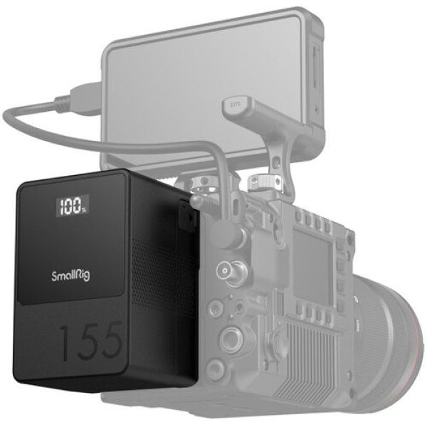 SmallRig VB155 Mini V Mount Battery  155Wh  Battery & Grip