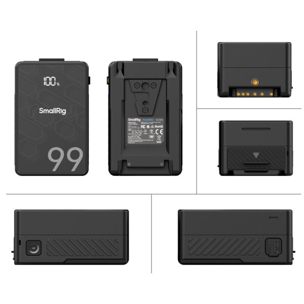 SmallRig VB99 SE mini V Mount Battery 4608 Battery & Grip