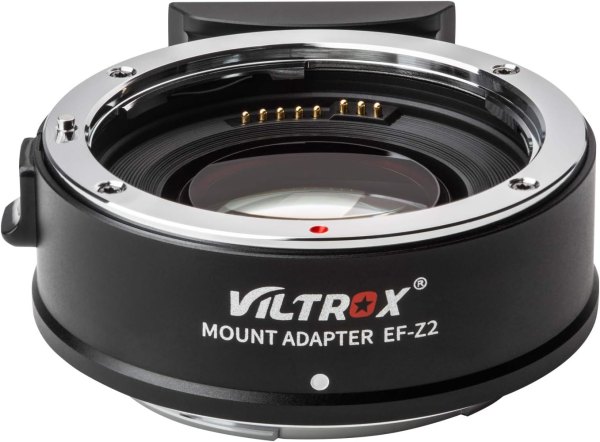 Viltrox EF Z2 AF Lens Mount Adapter with Focal Reducer Booster for Canon EF to Nikon Z Lens & Accessories