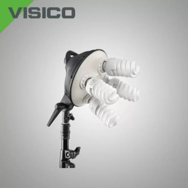 VISICO FL 305 Fluorescent Light     4x28W Softbox Continuous Lighting Kit SoftBox & Reflectors