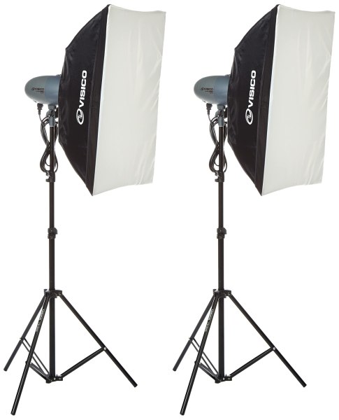 VISICO VL 200Plus Softbox Kit â€“ Professional Photography Lighting Solution Studio Set