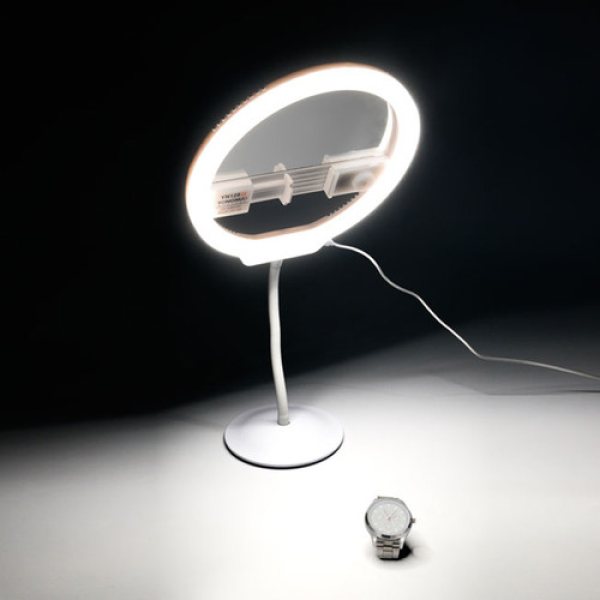 Yongnuo YN128 II Portable LED Beauty Light     Perfect for Makeup   Live Streaming Lighting & Studio
