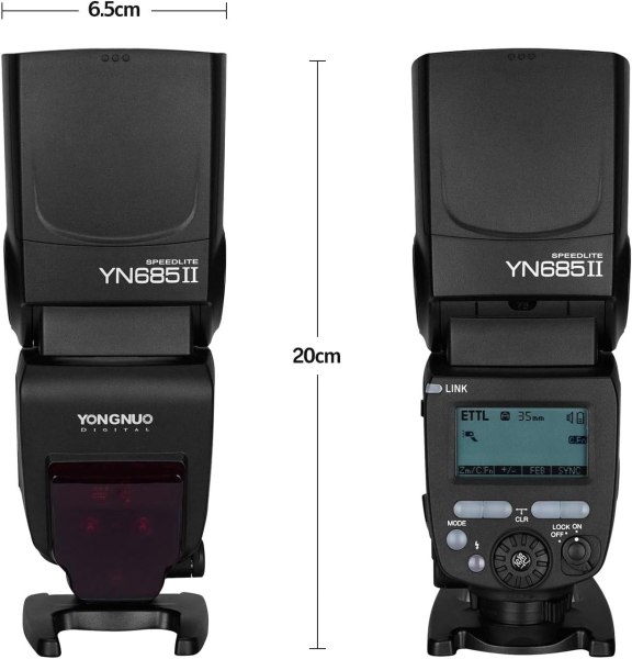 Yongnuo YN685 Speedlite GN60     2 4G Wireless TTL Flash for Canon DSLR Flashes Trigger & Remote
